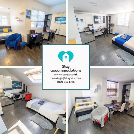 Staysa Equipped Studios Near Qe And Uob In Guesthouse Close To The City! Birmingham Kültér fotó