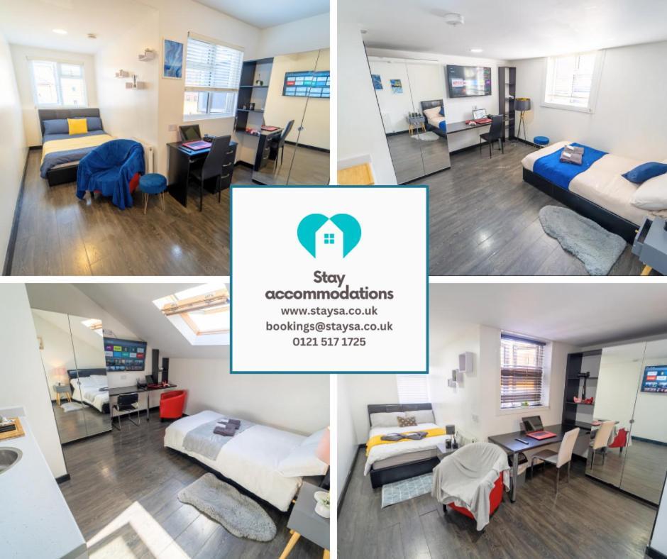 Staysa Equipped Studios Near Qe And Uob In Guesthouse Close To The City! Birmingham Kültér fotó